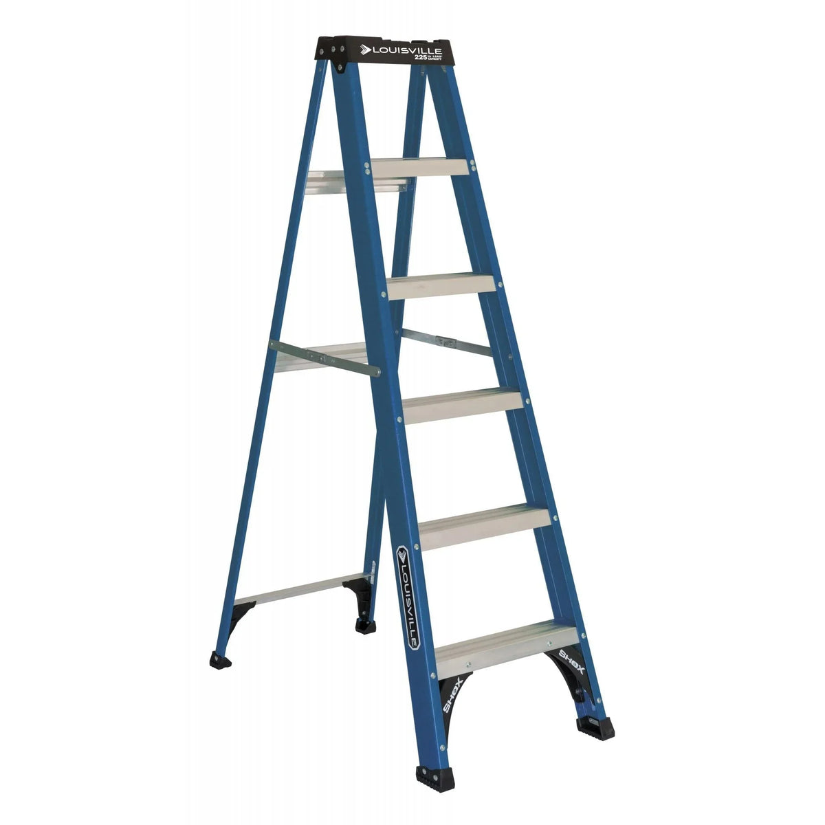 Louisville Ladder 6 ' Fiberglass Step, 10' Reach, 225 - Lb, Load Capacity, W - 3217 - 06 - image 1