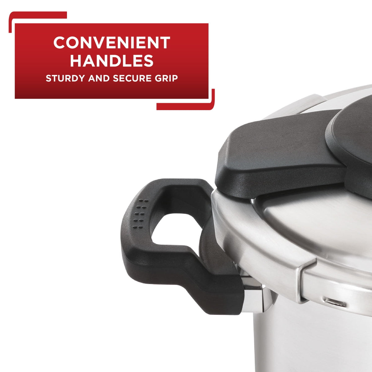 T-fal Clipso, Stainless Steel Pressure Cooker, 8 Quart, Silver