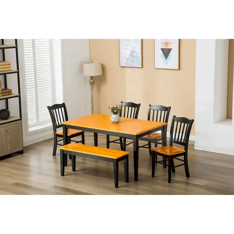 Solid Wood Dining Bench in Shaker Style - image 34