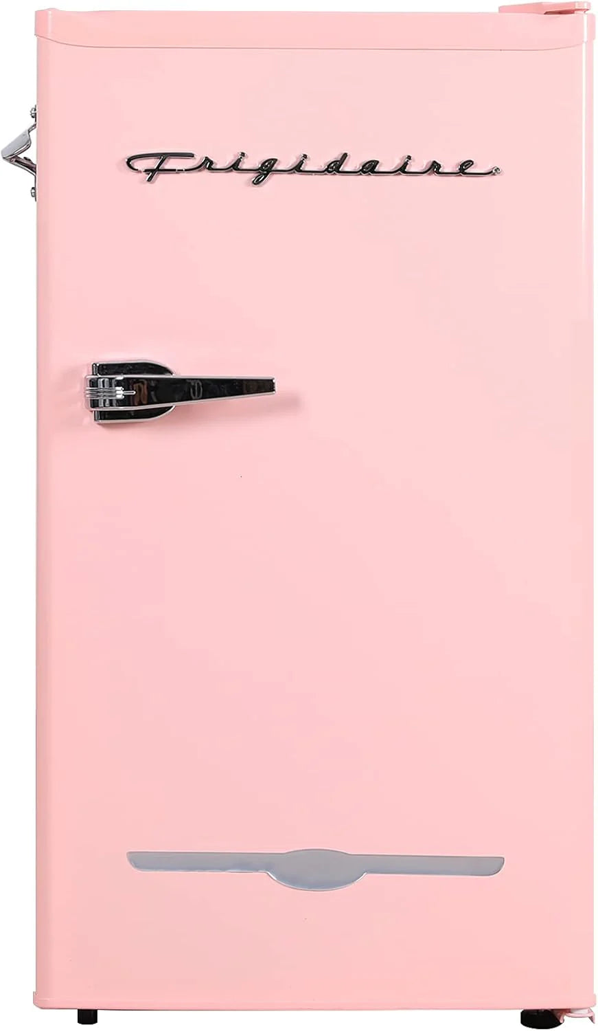 Frigidaire Retro Bar Fridge 3.2 Cu. Ft, Pink/Coral – Compact with Bottle Opener, Adjustable Thermostat & Shelves - image 1