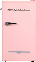 Frigidaire Retro Bar Fridge 3.2 Cu. Ft, Pink/Coral – Compact with Bottle Opener, Adjustable Thermostat & Shelves - image 1