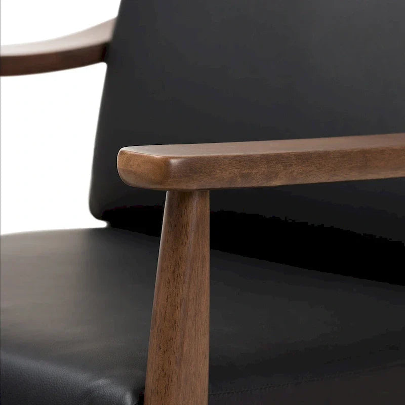 Baxton Studio Mid-Century Modern Lounge Chair - image 10