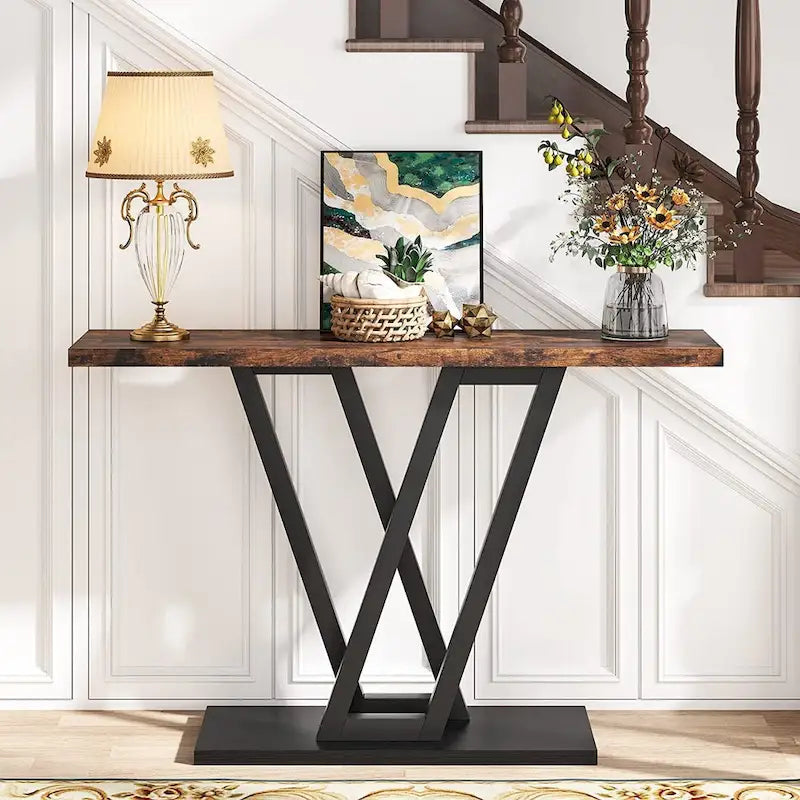 43-Inch Narrow Console Table for Entryway and Living Room - image 7