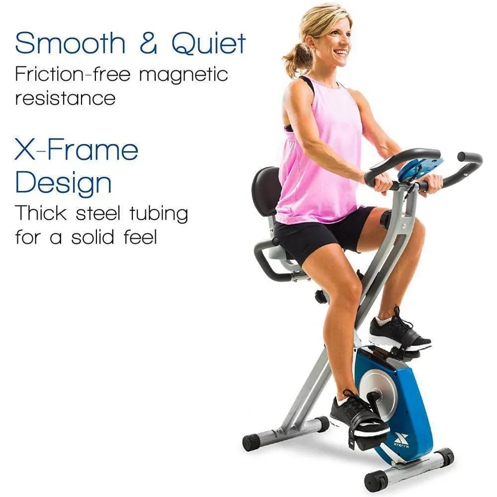 FB350 Folding Exercise Bike, Silver - image 6