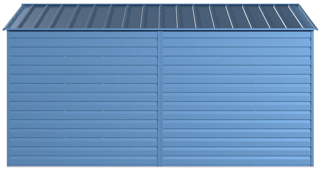 Arrow Select Steel Storage Shed, 10x14, Blue Grey