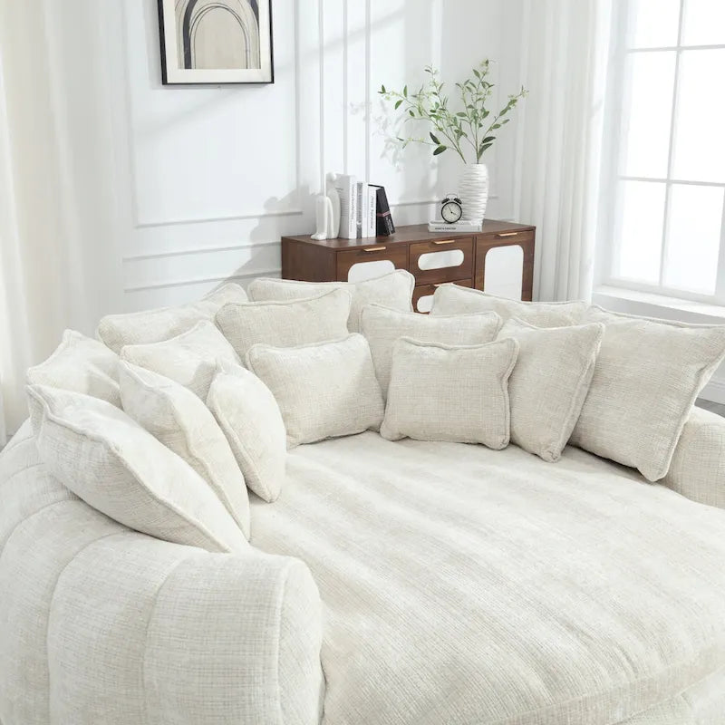 Comfortable Double Loaf Sofa Bed, Oversized Sofa Bed with Armrests - image 12