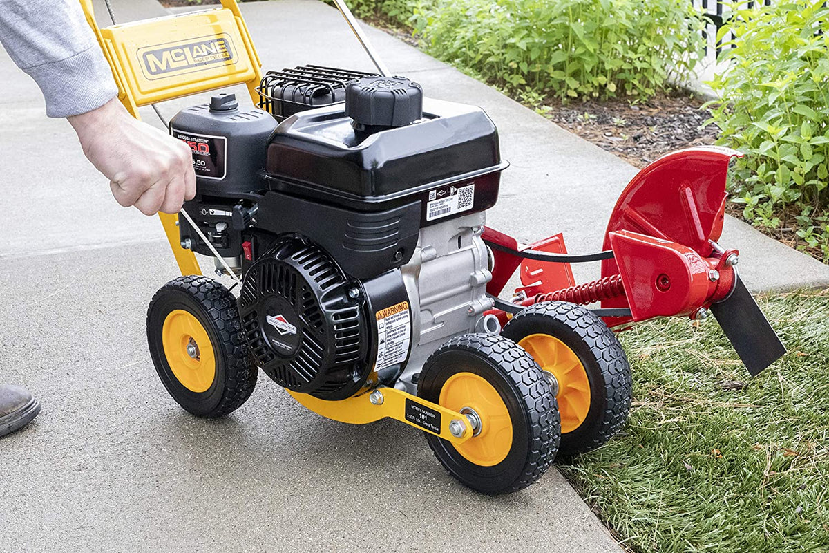 101-5.5GT-7Gas Powered Lawn Edger, 5.50 Gross Torque/3.5 B&S Engine 7′′ Wheels