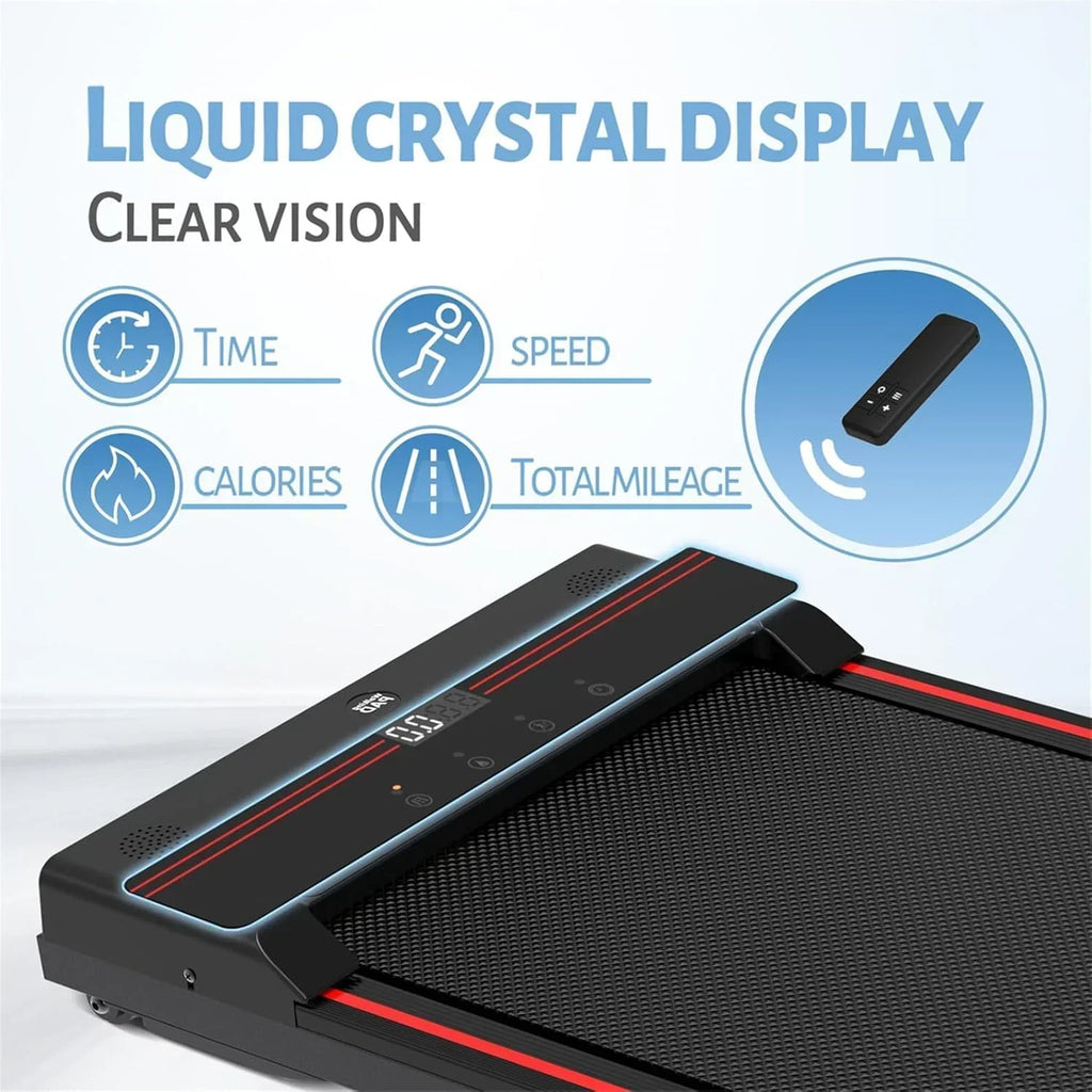 Walking Vibration Pad with APP, 3 in 1 Under Desk Treadmill, 2.5HP Low Noise Walking Treadmill Pad with Remote Control,Portab