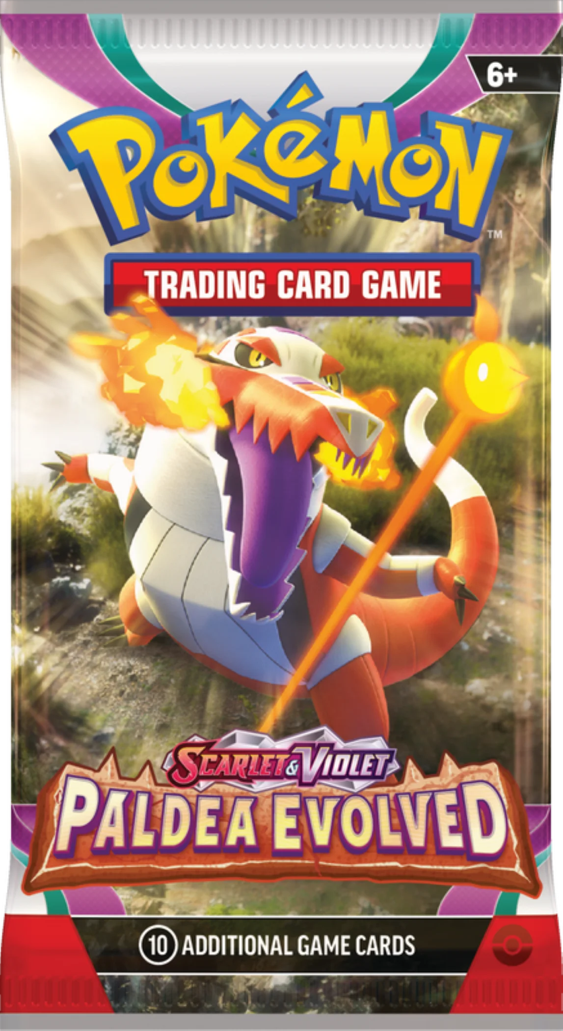 Pokemon Trading Card Game Scarlet & Violet 2 Paldea Evolved Booster Bundle 6 Booster Packs - image 4