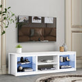 66-Inch Contemporary RGB LED TV Stand Console for TVs Up to 75 Inches - image 4