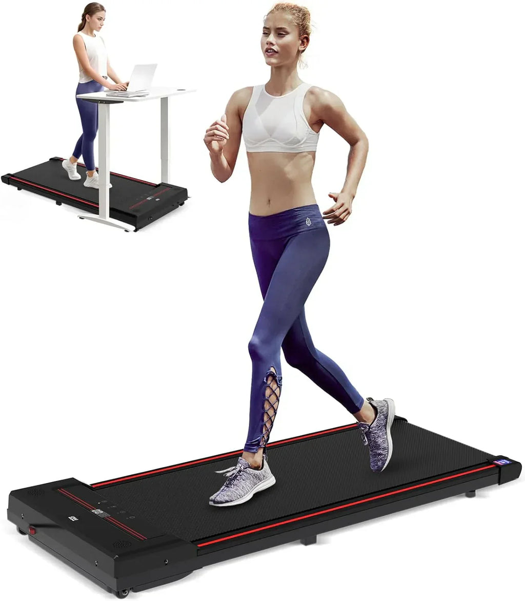 Walking Vibration Pad with APP, 3 in 1 Under Desk Treadmill, 2.5HP Low Noise Walking Treadmill Pad with Remote Control,Portab