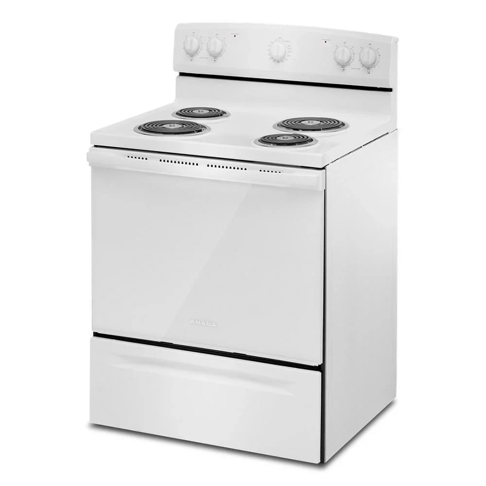 AMANA ACR4203MNW 30" freestanding coil electric range - image 2