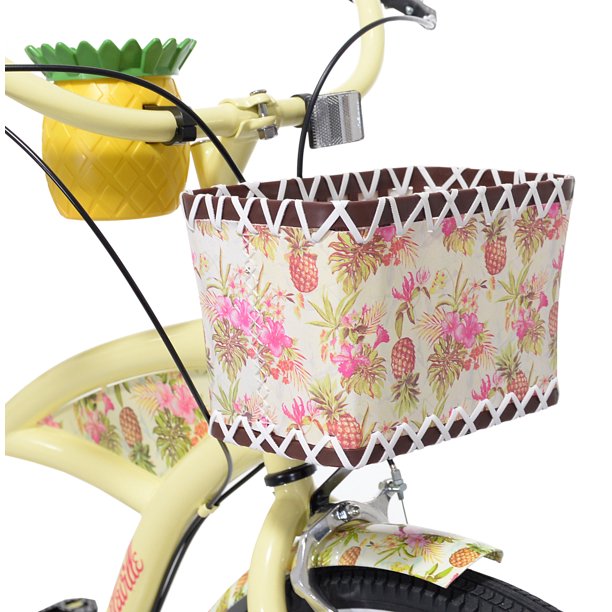 Kent 26" Margaritaville Womens 3-Speed Cruiser Bike, Yellow