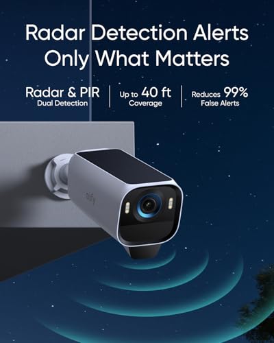 eufy Security eufyCam S3 Pro 4 Cam Kit, Solar Camera Outdoor Wireless, MaxColor Night Vision, 4K Security Camera with Solar Panel, Face Recognition AI, Expandable Local Storage, No Monthly Fee : Electronics - image 5