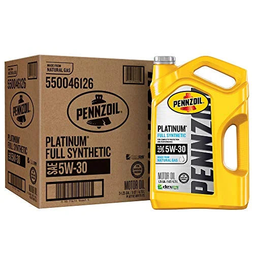 Pennzoil 550046126-3PK Platinum 5 quart 5W-30 Full Synthetic Motor Oil (SN/GF-5 Jug 3pk.) - image 3