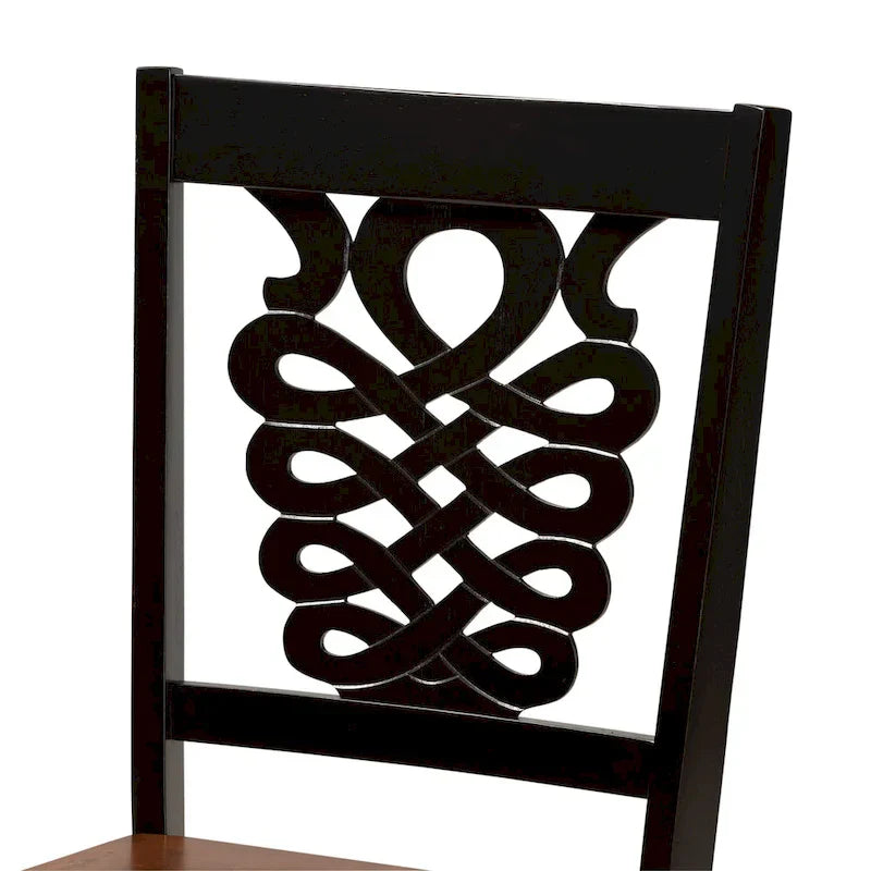 Gervais Modern Transitional 2-Piece Dining Chair Set - image 8