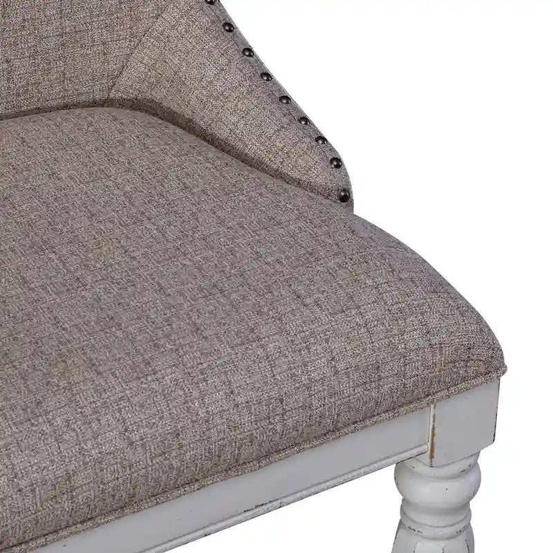 Set of 2 Magnolia Manor Upholstered Wingback Chairs - image 12
