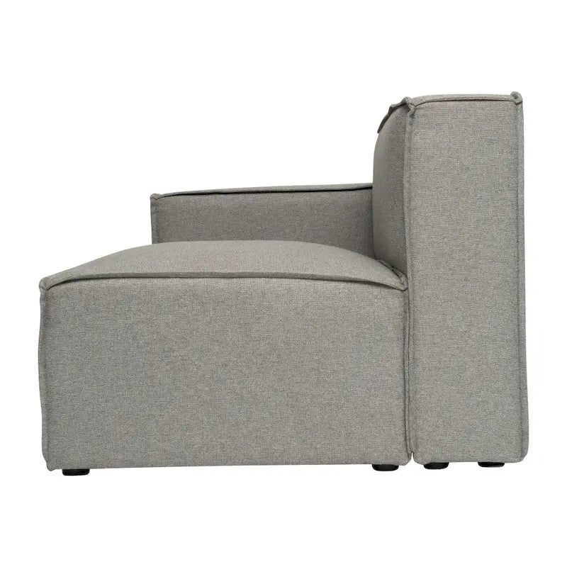 Modern Left Armrest Modular Sectional Sofa Chair - image 13