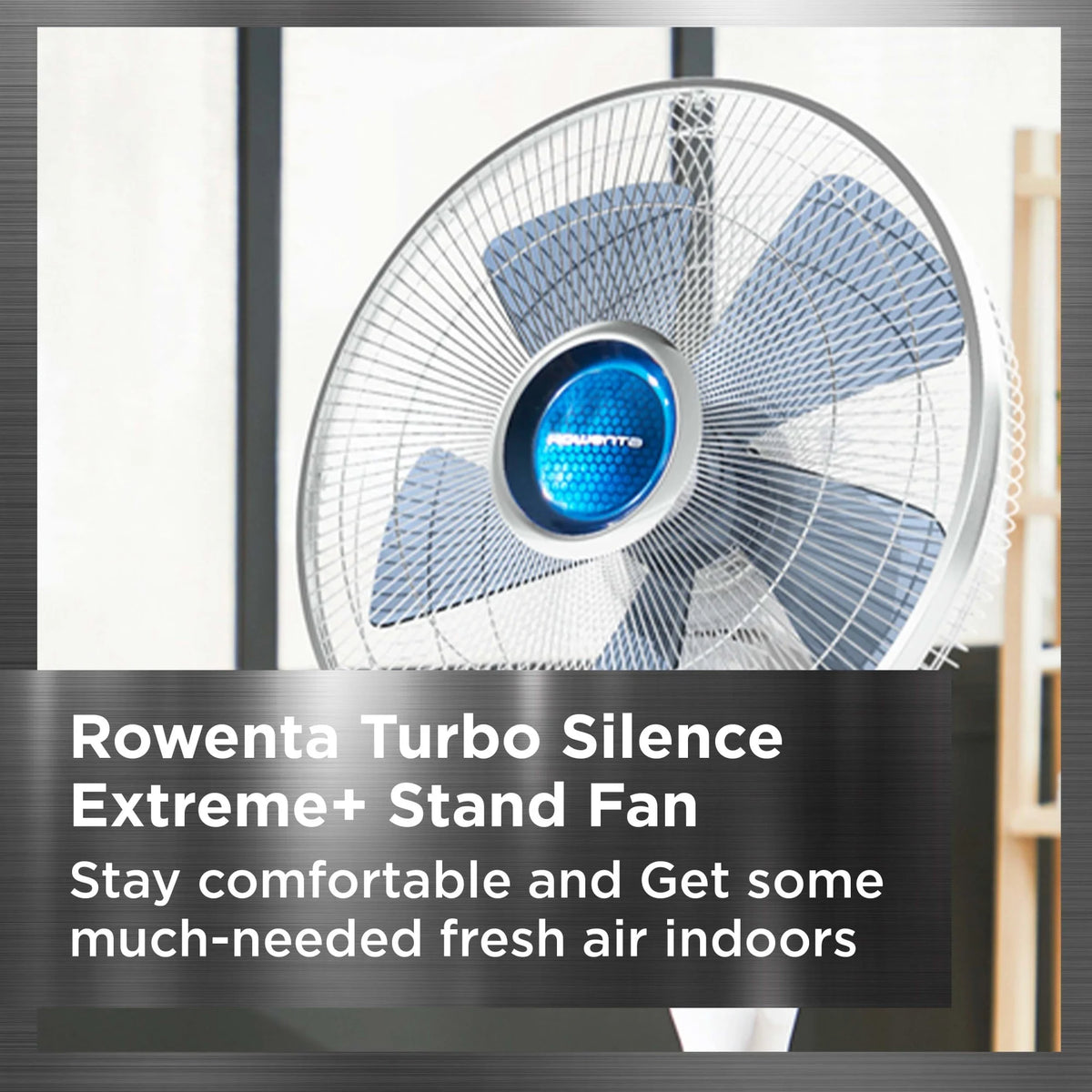 Rowenta Turbo Silence Standing Floor Fan with Remote, 53 Inch, Portable, 5 Speeds, VU5670 - image 29
