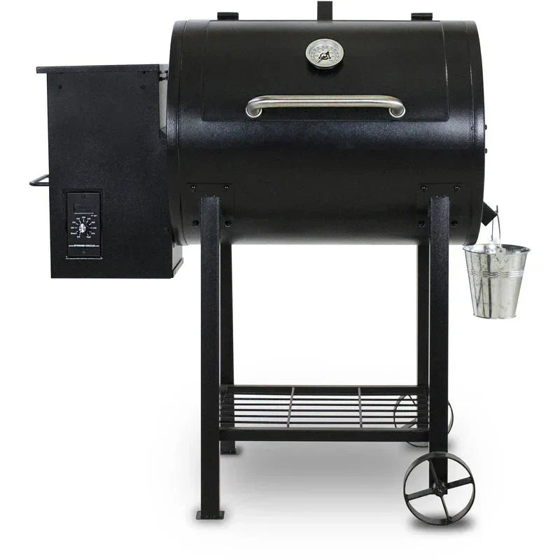 700FB Wood Fired Pellet Grill with Flame Broiler, 700 Sq. In. Cooking Space