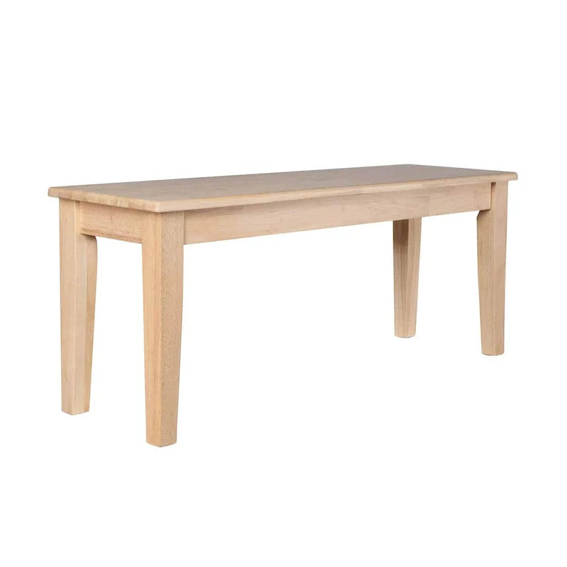 Solid Wood Dining Bench in Shaker Style - image 8