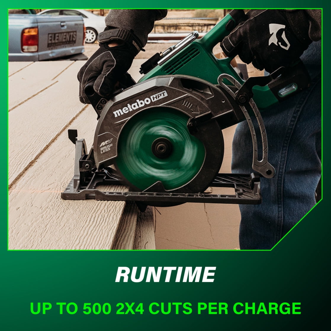 Metabo HPT 36V Cordless Circular Saw, 7-1/4-In, C3607DWA