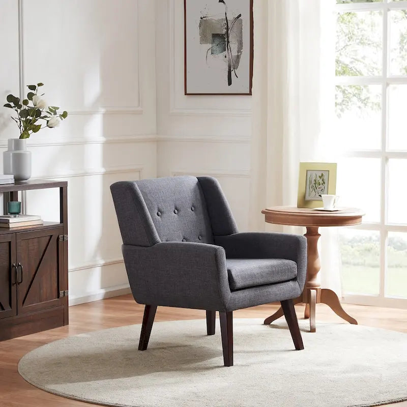 HUIMO Set of 2 Modern Tufted Accent Chair - image 29