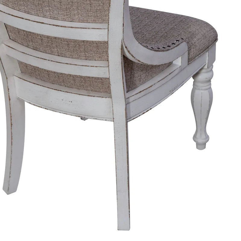 Set of 2 Magnolia Manor Upholstered Wingback Chairs - image 10