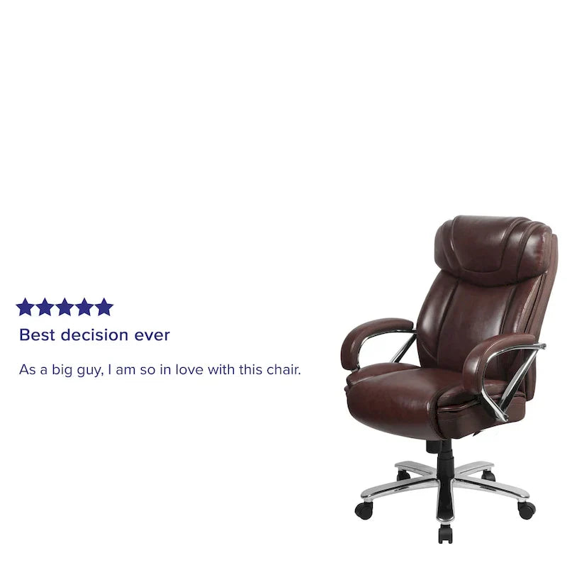 Executive Ergonomic Swivel Office Chair for Big & Tall with LeatherSoft Upholstery - image 23