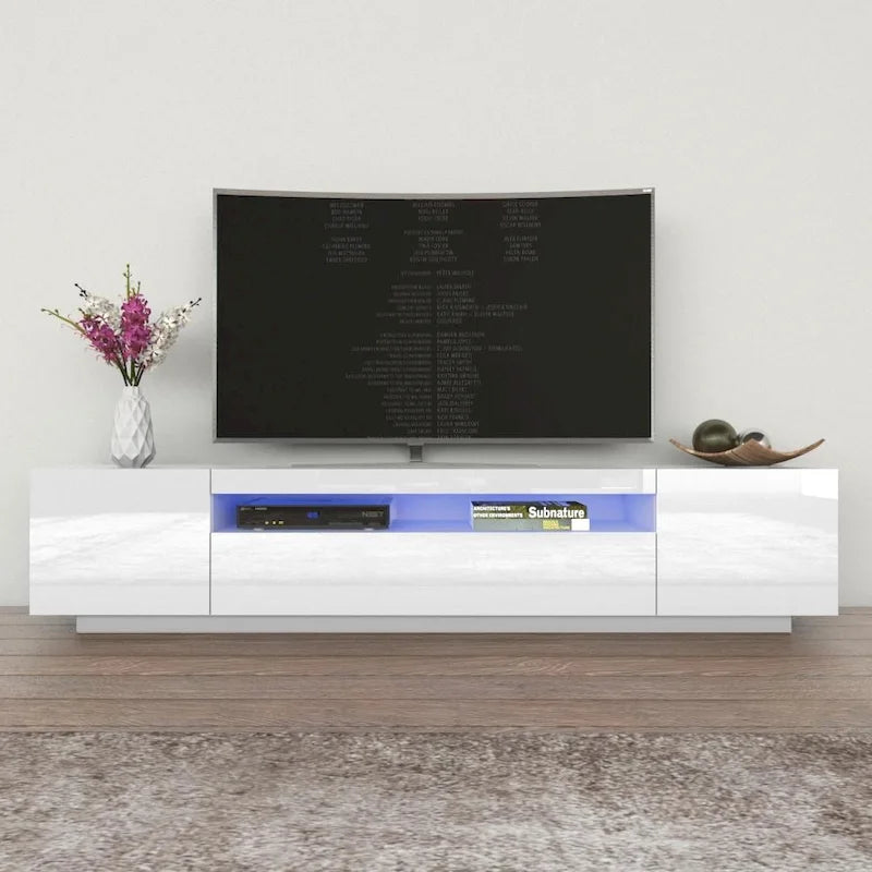 79-Inch Modern TV Stand - Miami 200 Collection - image 4