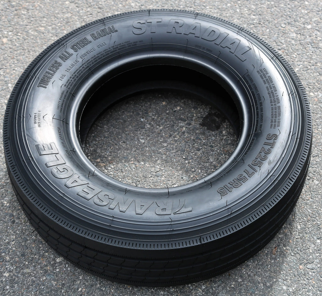 Set of 4 (FOUR) Transeagle All Steel ST Radial ST 225/75R15 Load G (14 Ply) Trailer Tires - image 2