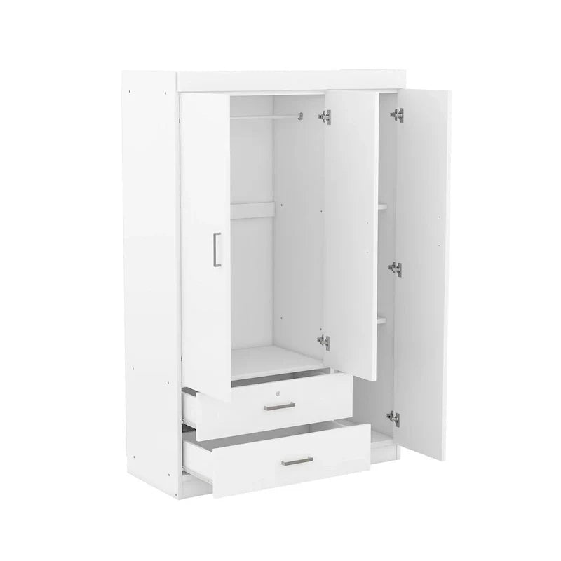 3-Door Wardrobe with 2 Drawers - image 10