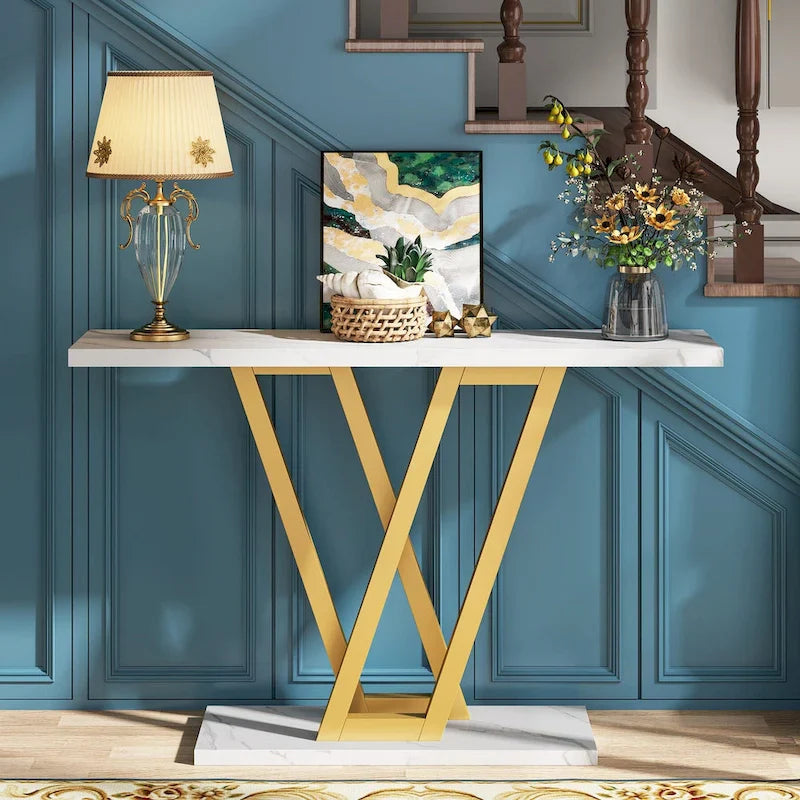 43-Inch Narrow Console Table for Entryway and Living Room - image 13