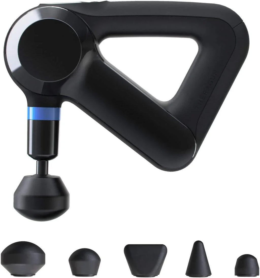 TheraGun Elite Ultra-Quiet Percussion Massage Gun for Deep Tissue Muscle Pain Relief, Handheld Electric Massager Perfect for 