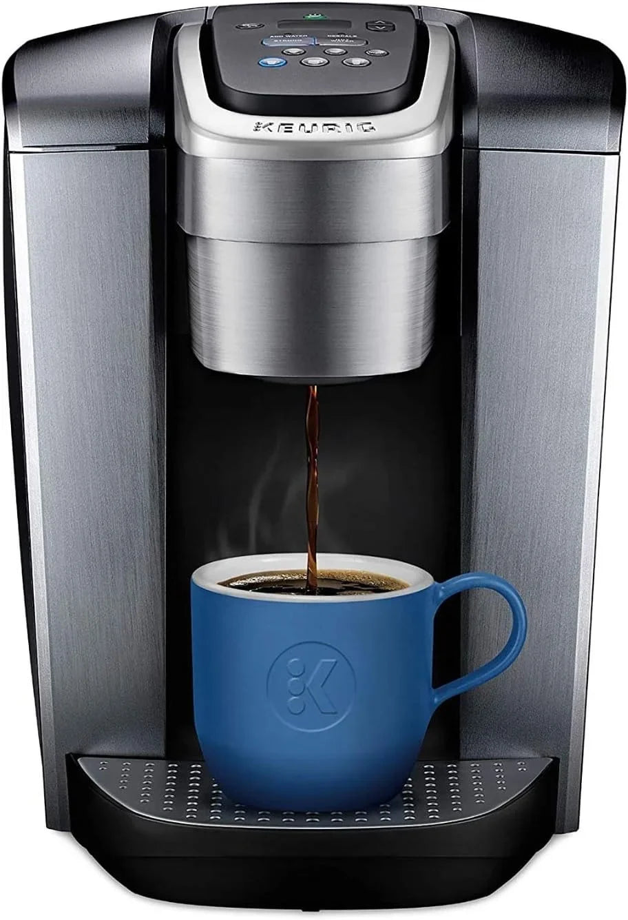 Restored Keurig K-Elite Single-Serve K-Cup Pod Coffee Maker, (Brushed Silver) (Refurbished) - image 1