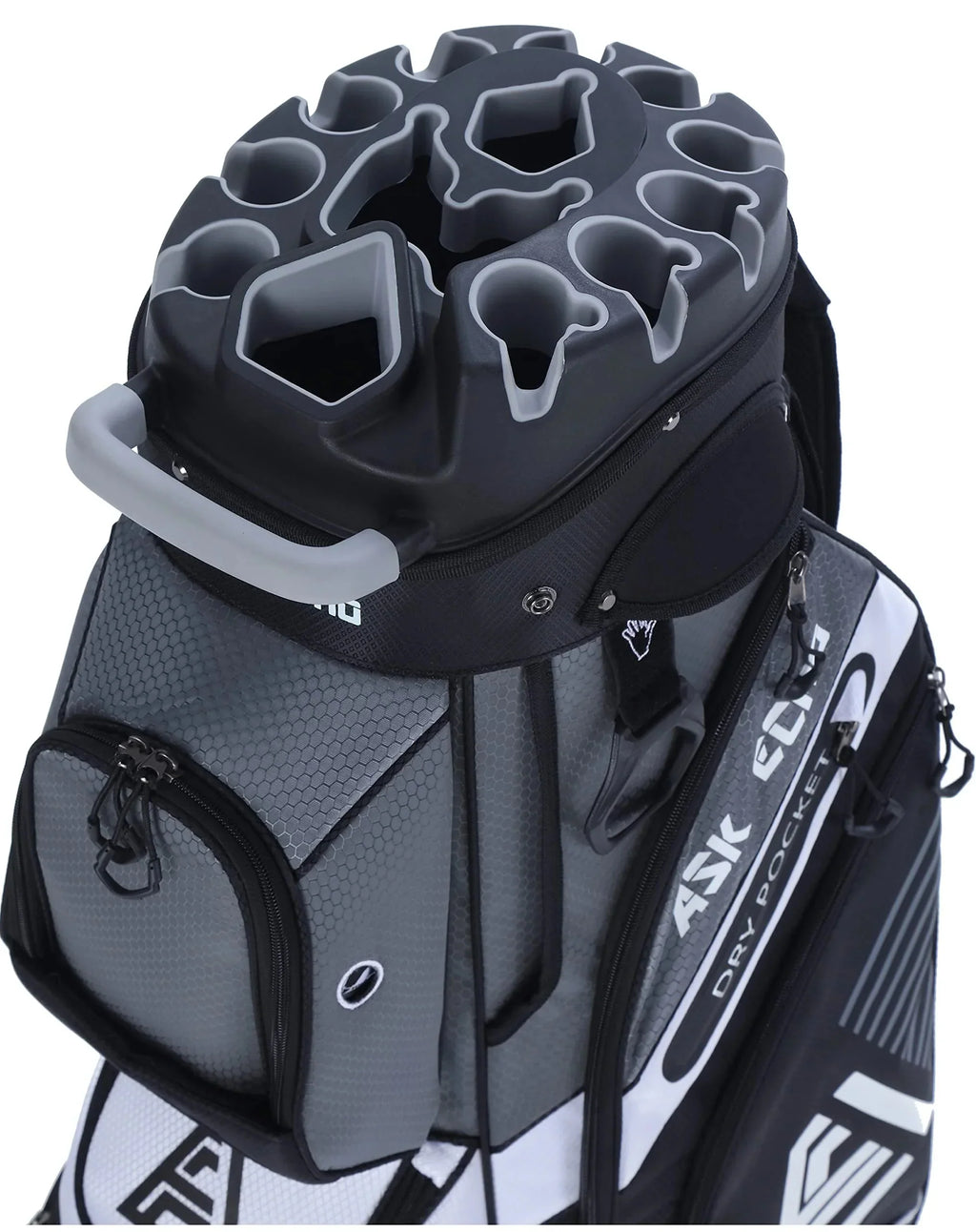 ASK ECHO T-Lock Golf Cart Bag with Handles and Rain Cover - image 8
