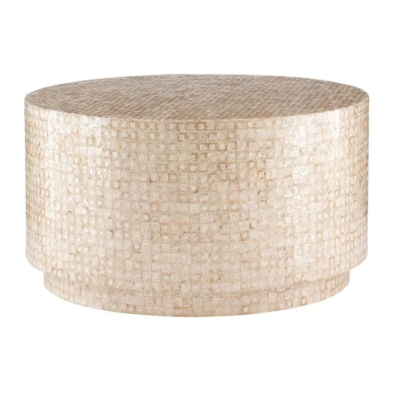Capiz-Inspired Mosaic Coffee Table - image 2