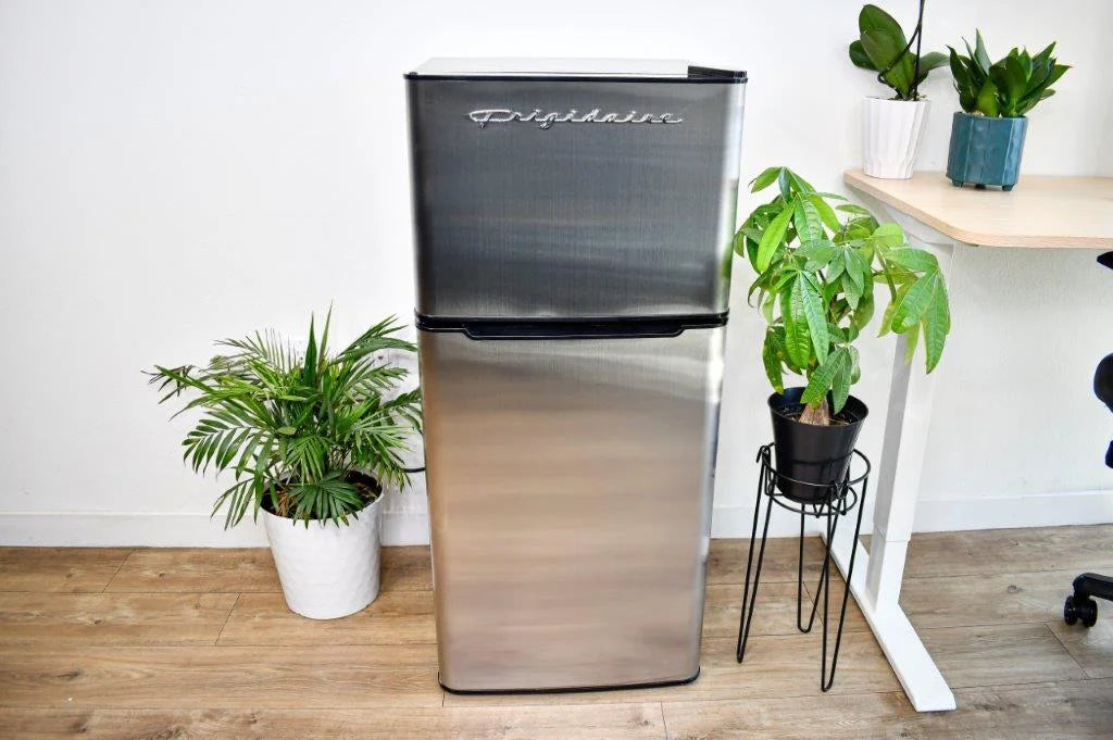 Frigidaire, 4.5 Cu. ft., 2 Door Compact Refrigerator-Chrome Trim, EFR451, Platinum - image 15