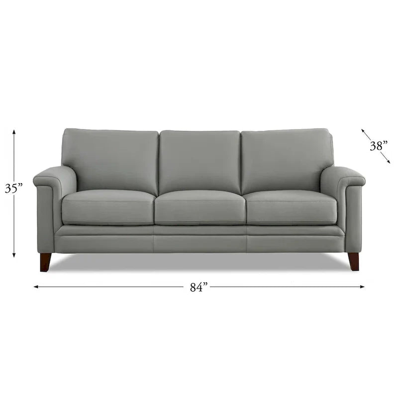 Hydeline Westcott Premium Top Grain Leather Sofa with Memory Foam and Spring Support - image 20