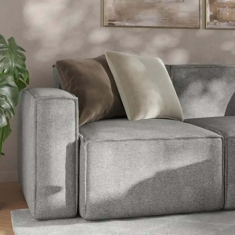 Modern Left Armrest Modular Sectional Sofa Chair - image 1
