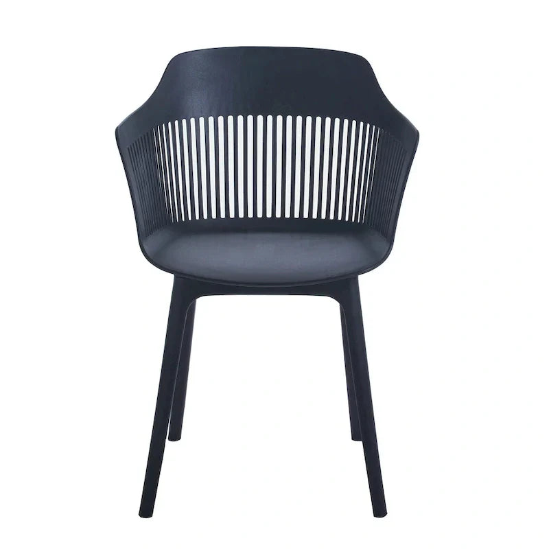 Porthos Home Palmer Set of 2 Dining Chairs with Plastic Shell and Legs - image 5