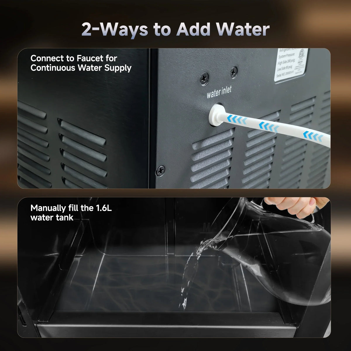 Simzlife Sphere Ice Maker, 10 Pcs/Hour, 150 Pcs/Day, Clear Ice Ball Maker with Enhanced Insulation, with LCD Touch - image 10