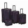 Rockland Luggage Softside 4 Piece Luggage Set, F109 - image 1