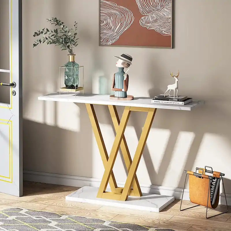 43-Inch Narrow Console Table for Entryway and Living Room - image 14