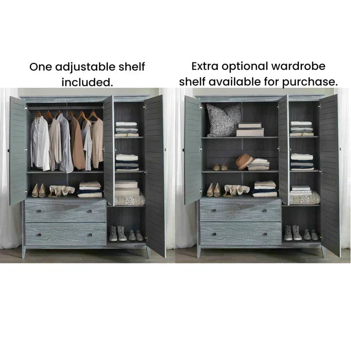 Solid Wood Armoire