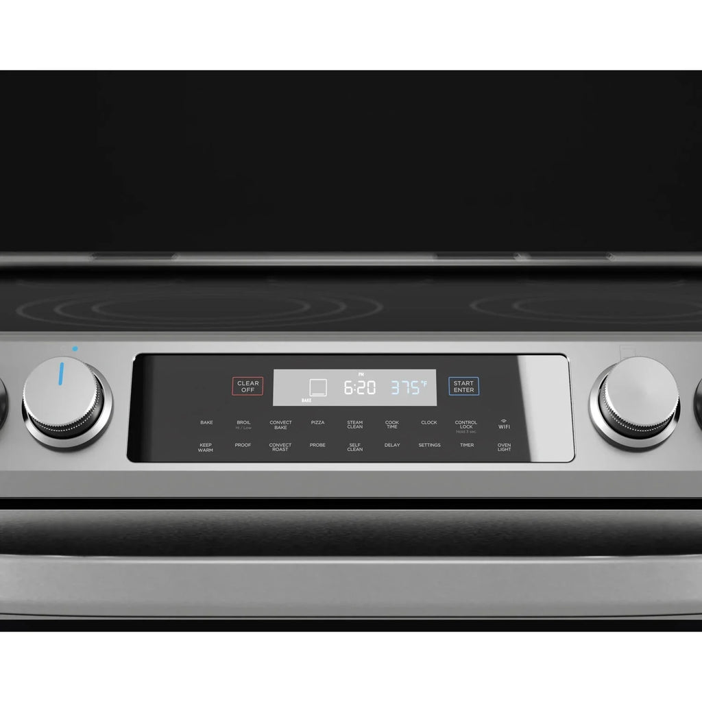 Midea 30-In Slide-In Electric Range with Wi-Fi Connectivity and Fan Convection, Stainless Steel,  MES30S2AST - image 12