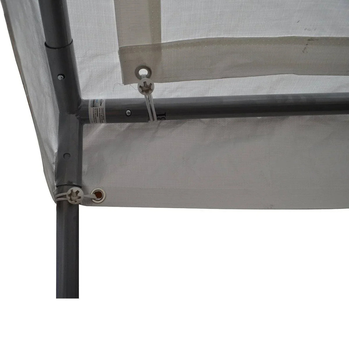 Caravan Canopy Sports Domain Caravan Portable Garage Heavy Duty Shelter, White