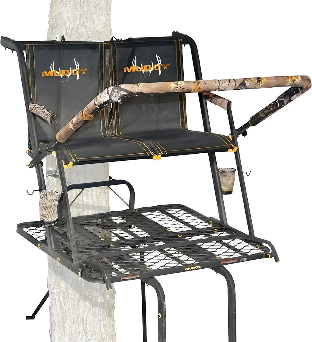 MUDDY Nexus XTL Ladder Tree Stand, 20ft, 500lb Capacity, 2-Person - image 1