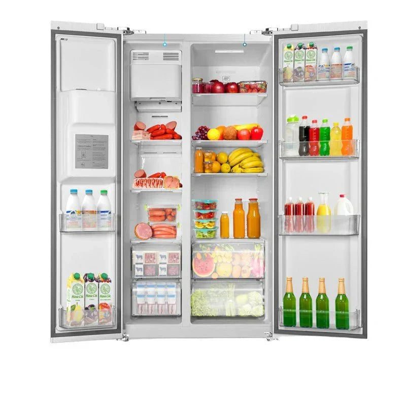 36" Side By Side 20.01 Cu. ft. Built-in Refrigerator with Freezer & Ice Maker Included