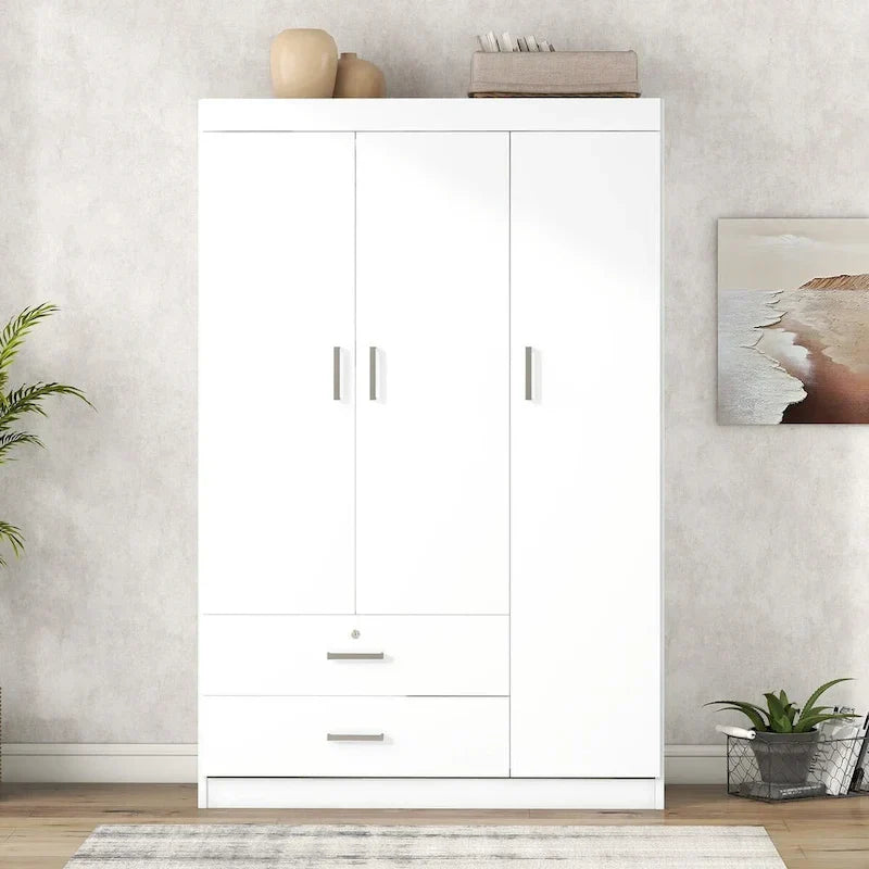 3-Door Wardrobe with 2 Drawers - image 1